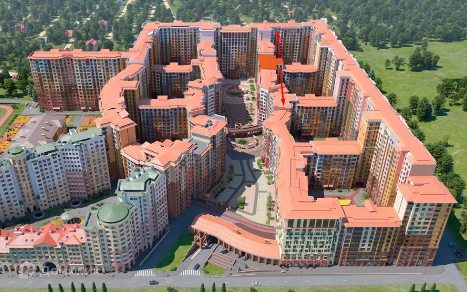 Продаётся 2-комнатная квартира, 54.8 м²