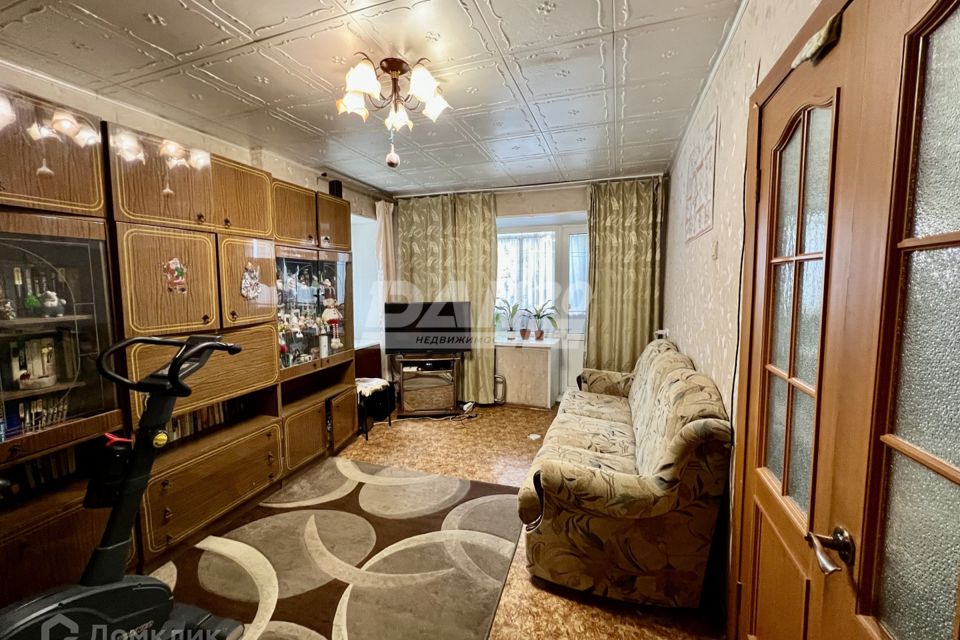 Продаётся 2-комнатная квартира, 52.4 м²