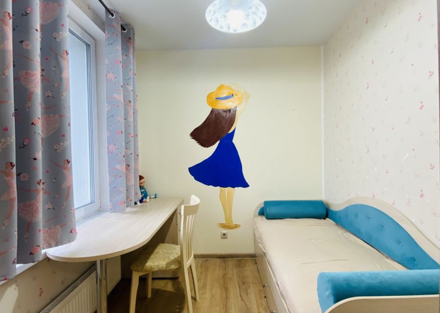 Продаётся 1-комнатная квартира, 39.5 м²