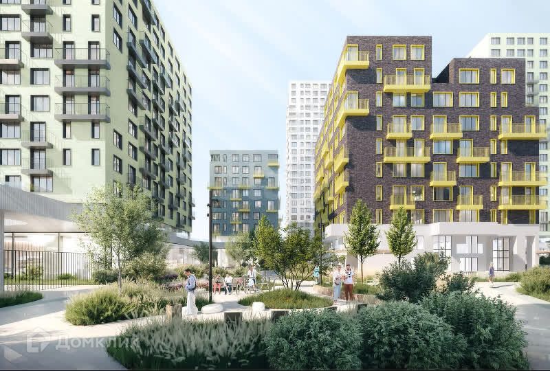 Продаётся 2-комнатная квартира, 47.3 м²