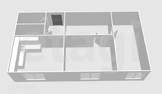 Продаётся 2-комнатная квартира, 58 м²