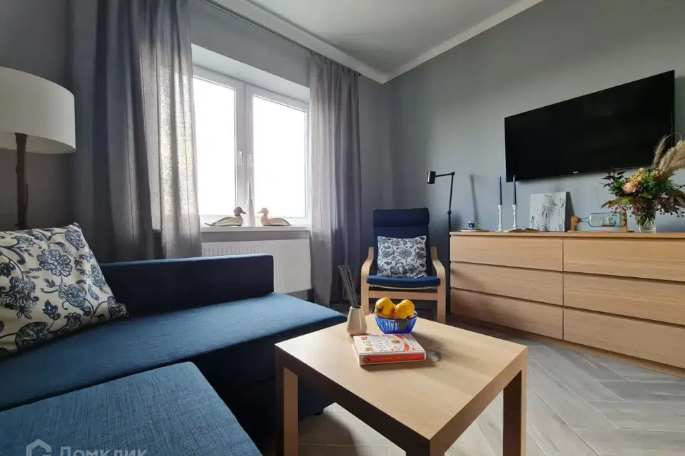 Продаётся 1-комнатная квартира, 36 м²