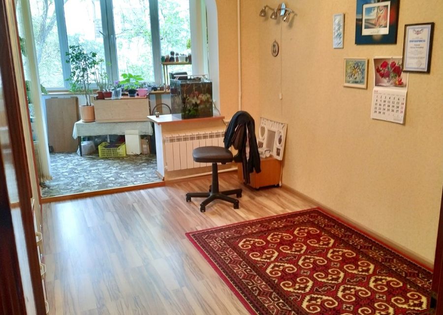 Продаётся 3-комнатная квартира, 62.5 м²