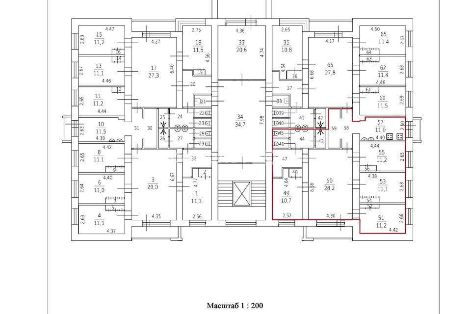 Продаётся 4-комнатная квартира, 106.4 м²