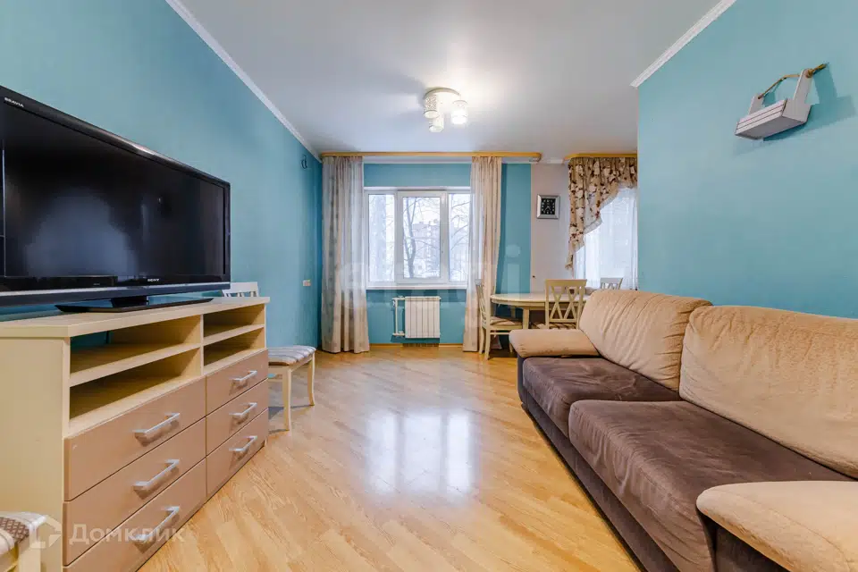 Продаётся 2-комнатная квартира, 52 м²
