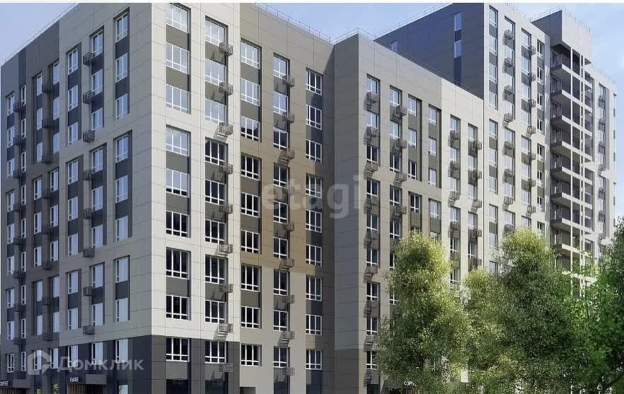 Продаётся 2-комнатная квартира, 52.12 м²