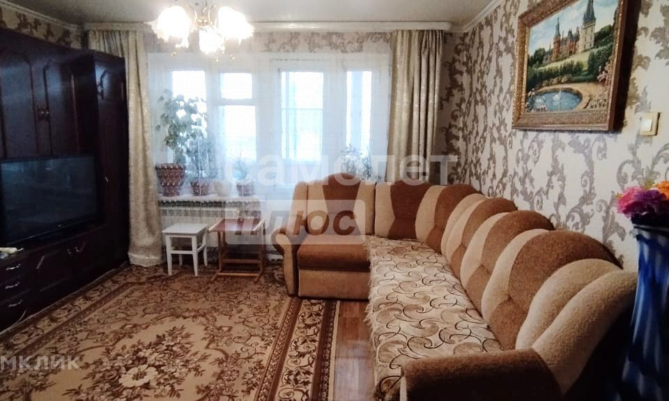 Продаётся 3-комнатная квартира, 57.1 м²
