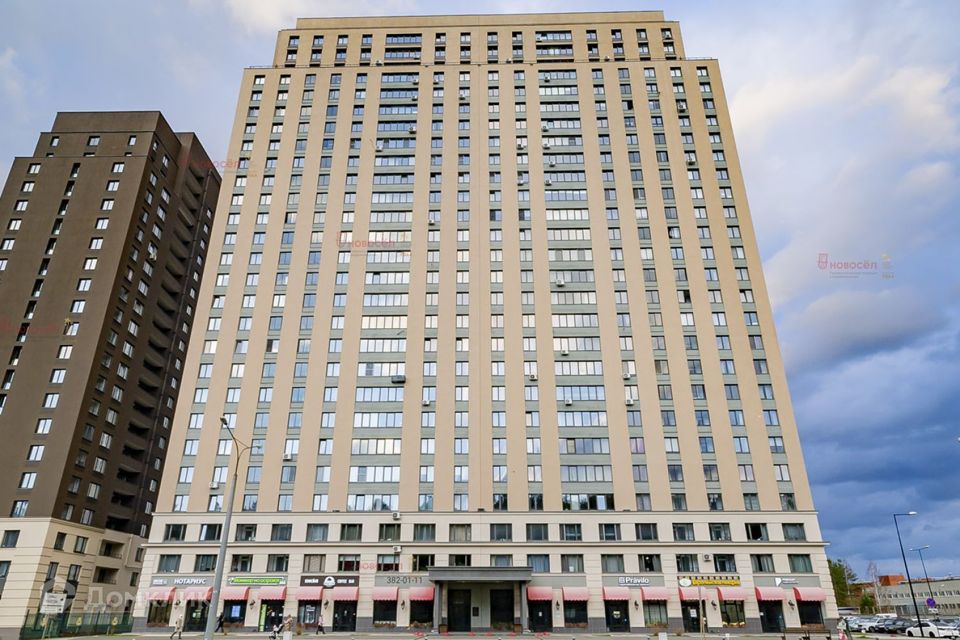Продаётся 1-комнатная квартира, 40.6 м²