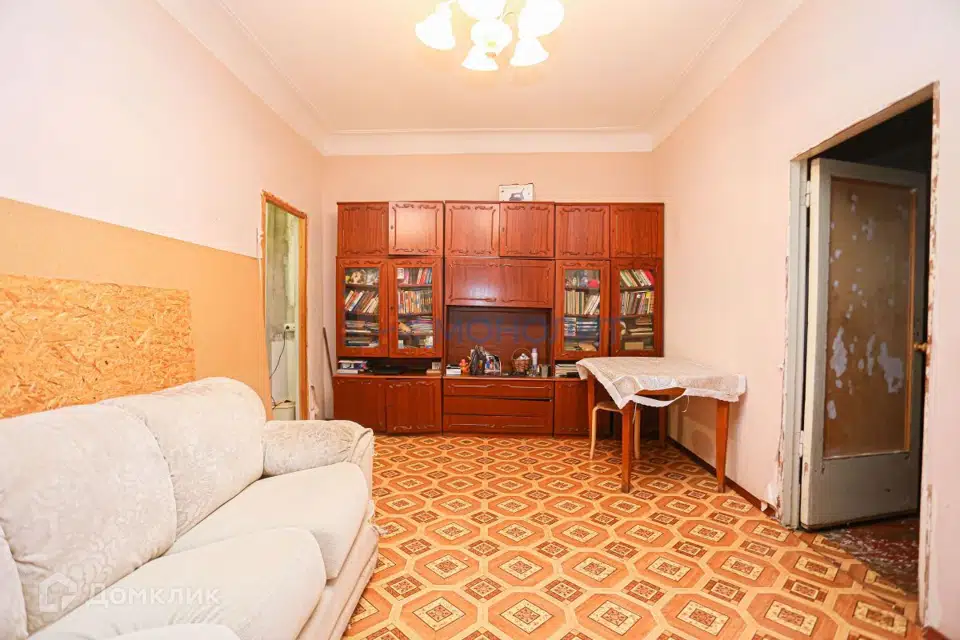 Продаётся 3-комнатная квартира, 62.8 м²