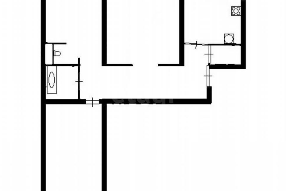 Продаётся 3-комнатная квартира, 66.3 м²