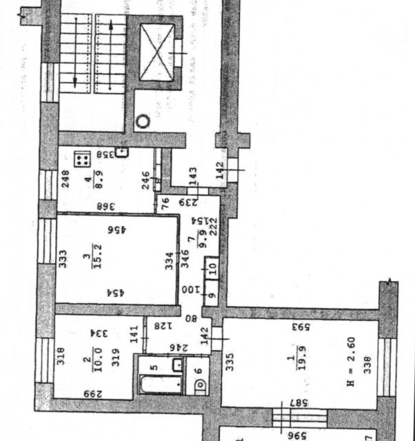 Продаётся 3-комнатная квартира, 68.9 м²