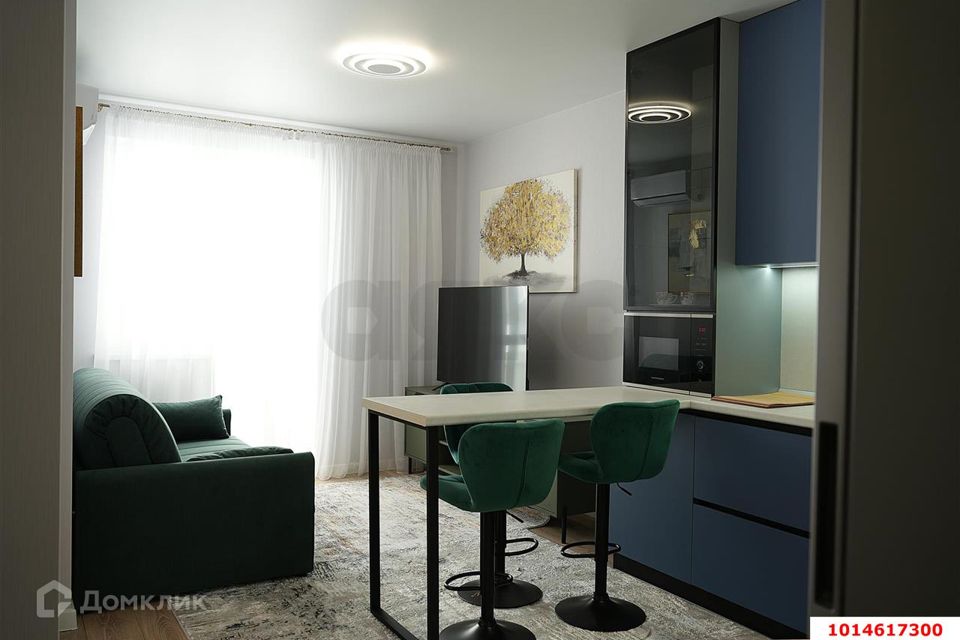 Продаётся 1-комнатная квартира, 39.3 м²