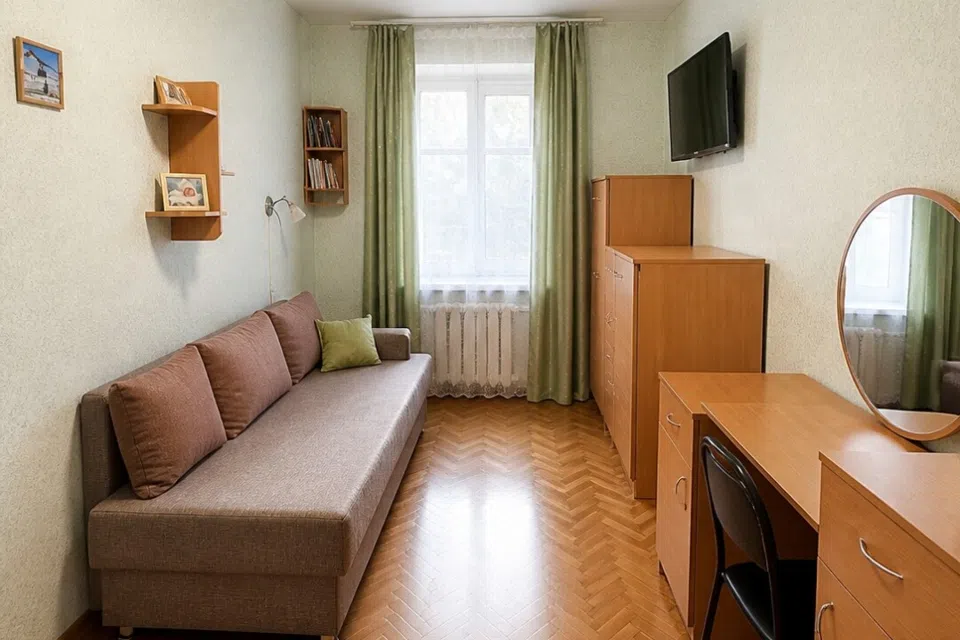 Продаётся 3-комнатная квартира, 56.4 м²
