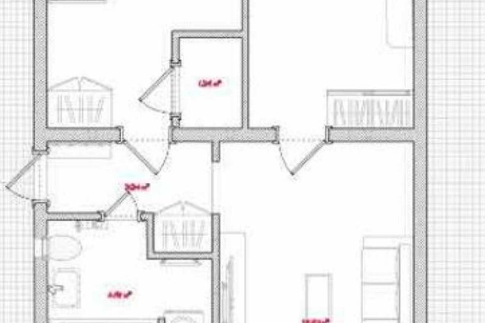 Продаётся 3-комнатная квартира, 63 м²