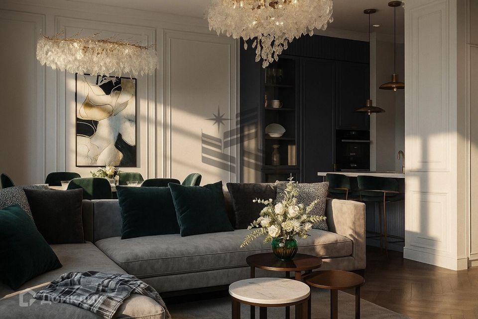 Сдаётся 3-комнатная квартира, 139 м²