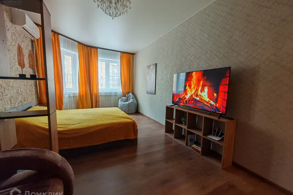 Продаётся 1-комнатная квартира, 43.8 м²