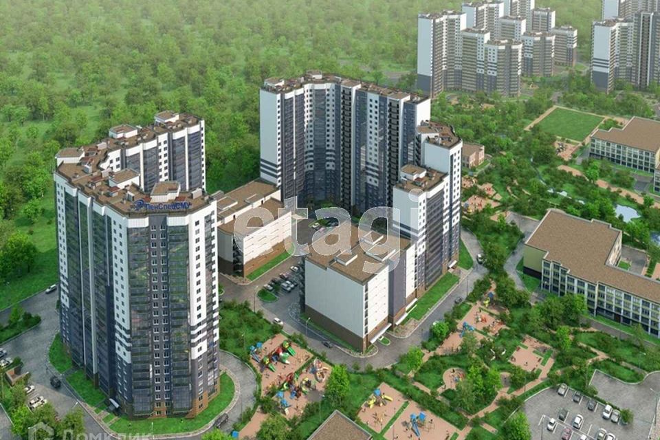Продаётся 2-комнатная квартира, 61.4 м²