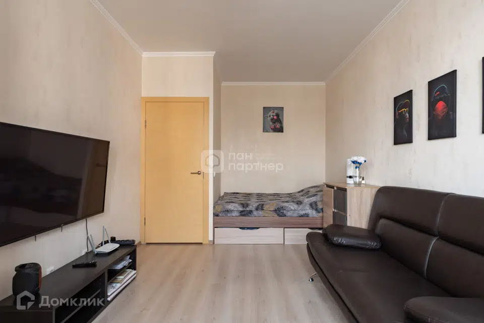Продаётся 1-комнатная квартира, 34.92 м²