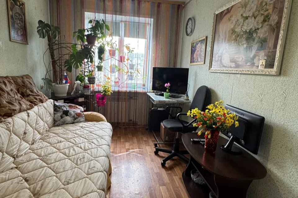 Продаётся 2-комнатная квартира, 44.6 м²