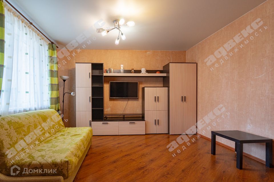 Продаётся 1-комнатная квартира, 39.1 м²