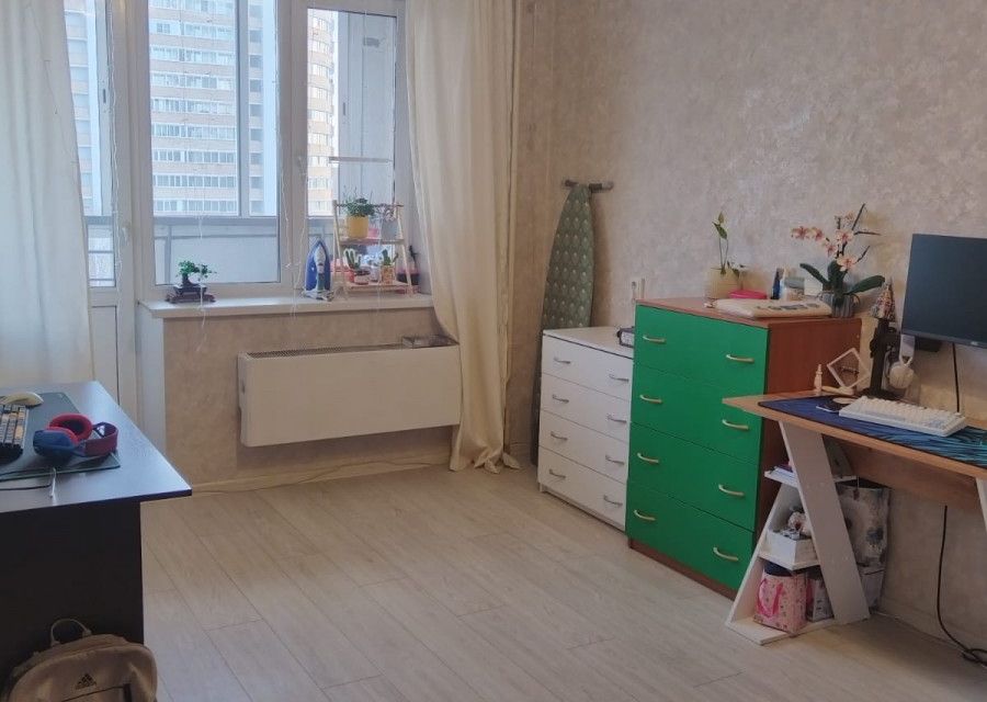Продаётся 1-комнатная квартира, 39.1 м²