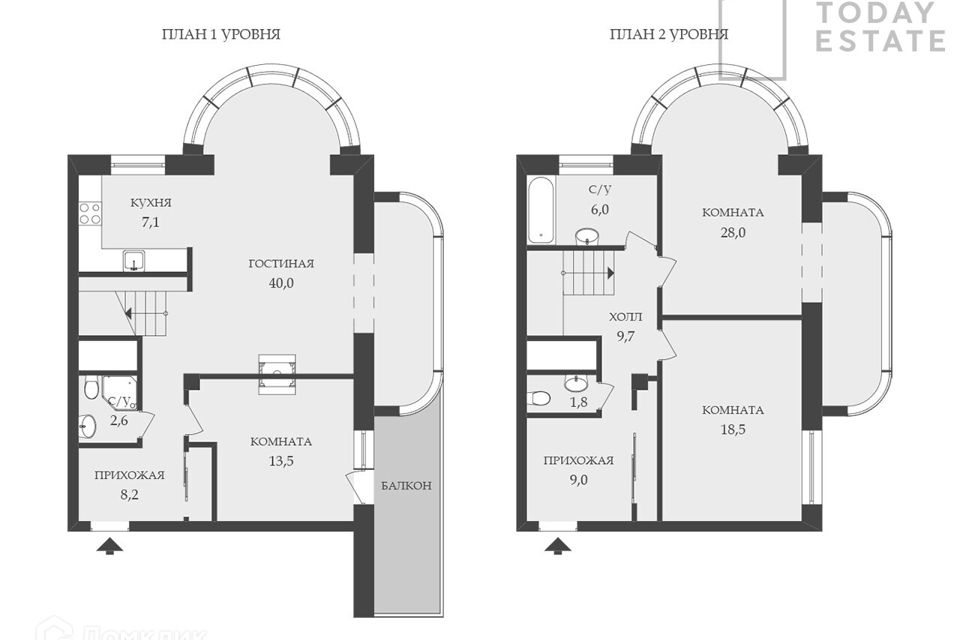 Продаётся 4-комнатная квартира, 130 м²