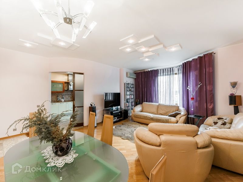 Сдаётся 3-комнатная квартира, 125 м²