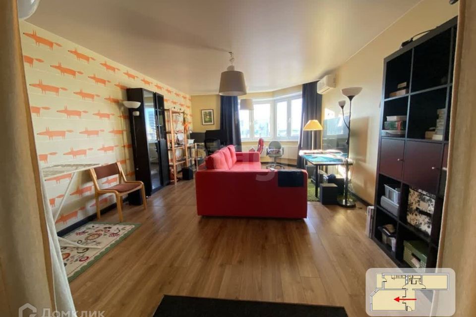Продаётся 2-комнатная квартира, 67.7 м²