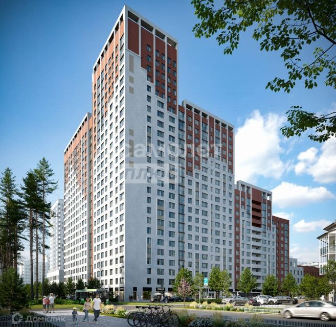 Продаётся 1-комнатная квартира, 40.15 м²