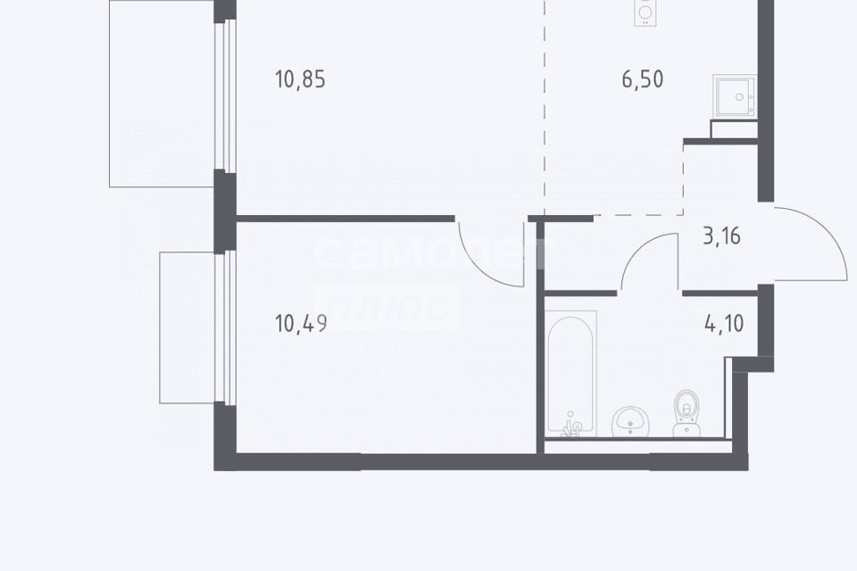 Продаётся 2-комнатная квартира, 31 м²