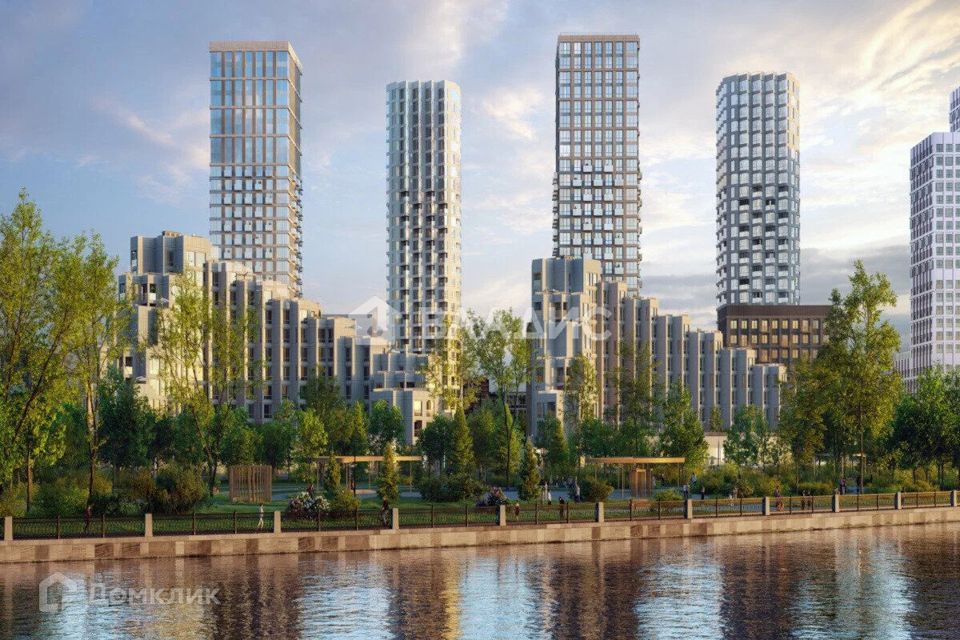 Продаётся 1-комнатная квартира, 45.7 м²