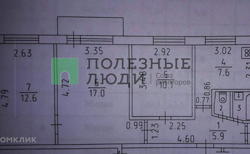 Ополченская 57 планировка.