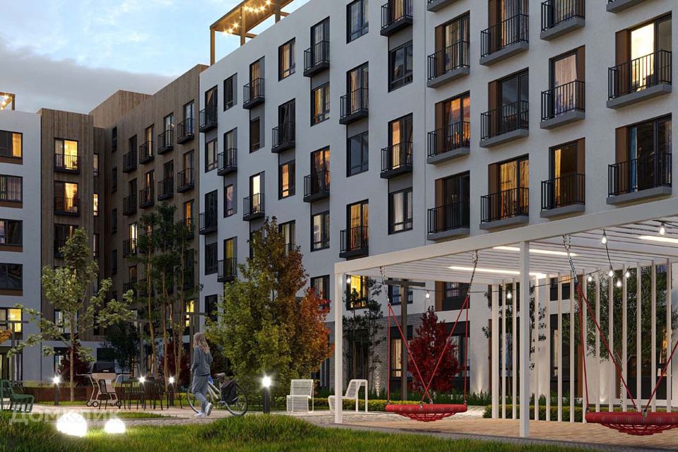 Продаётся 2-комнатная квартира, 55.36 м²