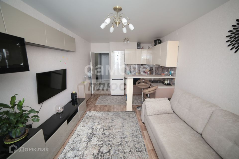 Продаётся 1-комнатная квартира, 45.8 м²