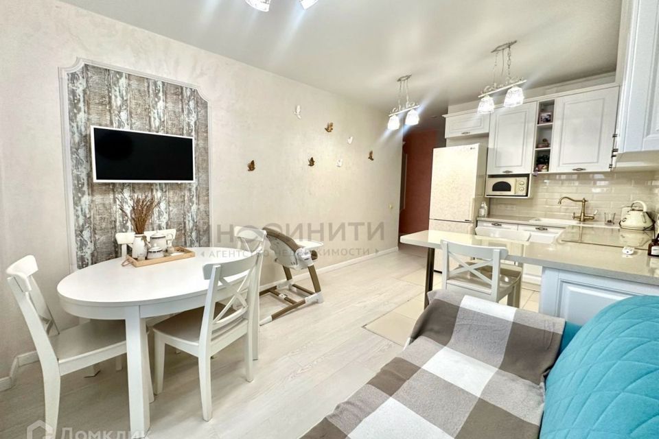 Продаётся 1-комнатная квартира, 39.3 м²
