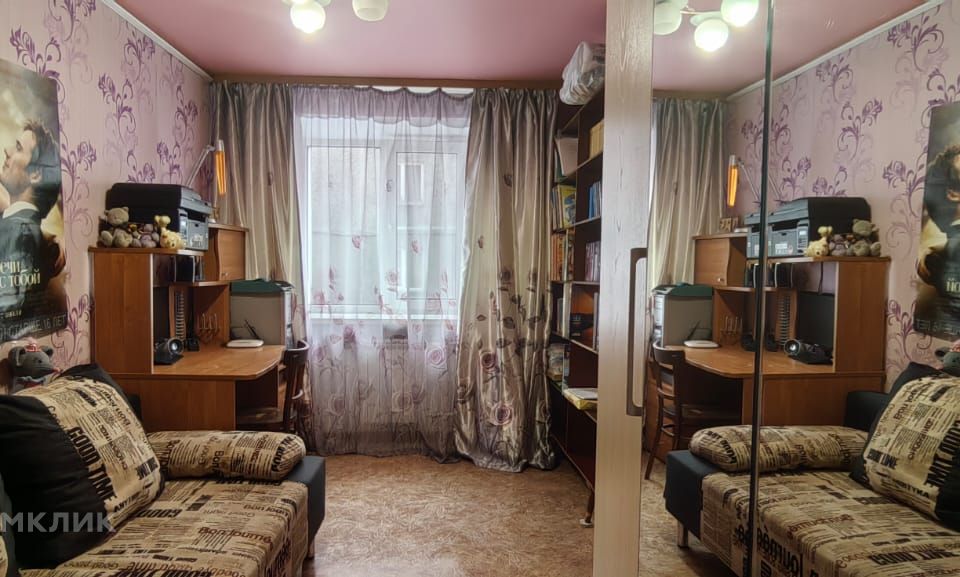 Продаётся 3-комнатная квартира, 53 м²