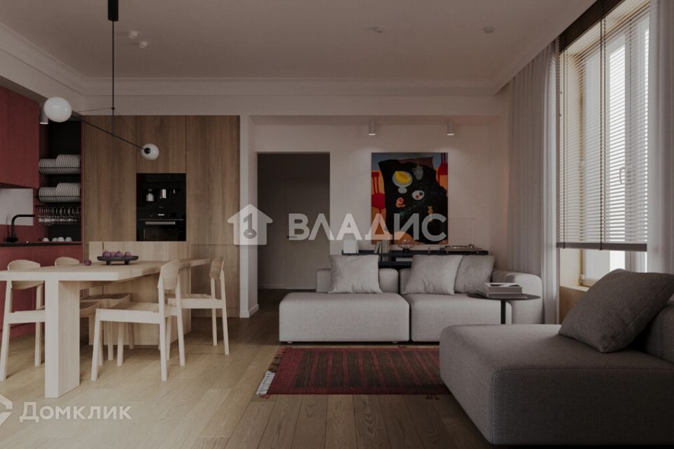 Продаётся 3-комнатная квартира, 128.2 м²