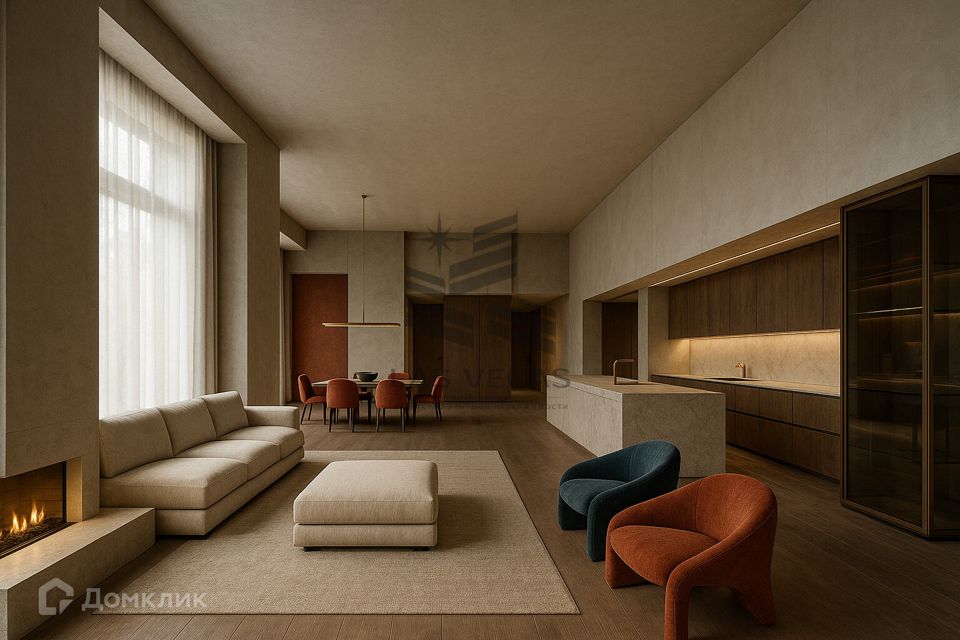 Сдаётся 6-комнатная квартира, 319 м²