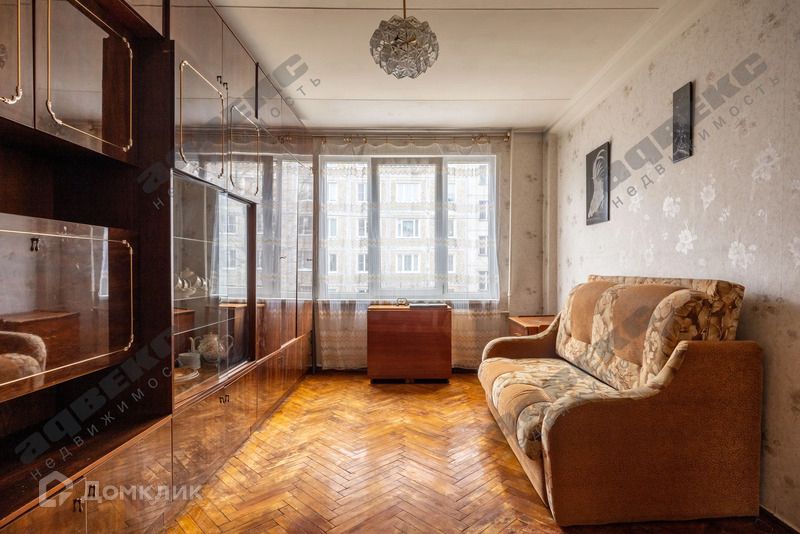 Продаётся 2-комнатная квартира, 42.8 м²