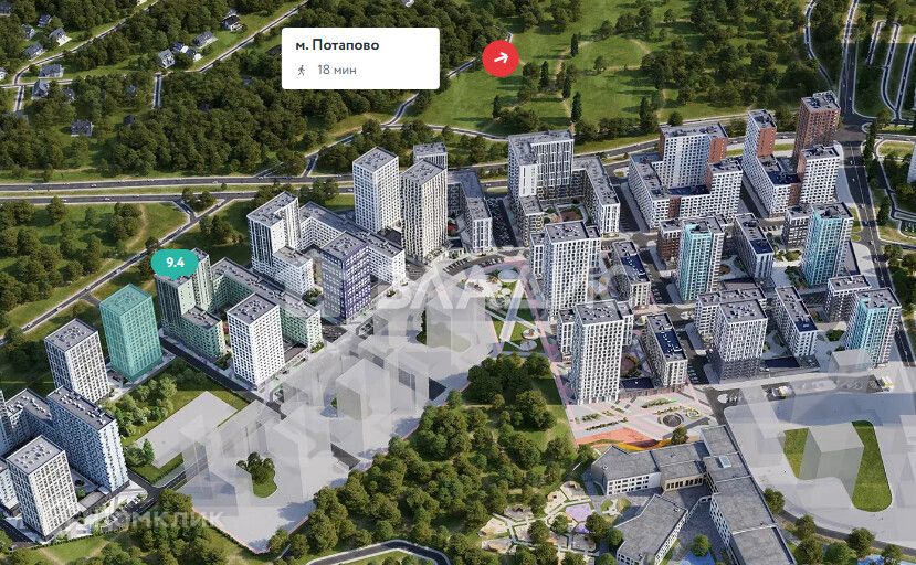 Продаётся студия, 21.4 м²