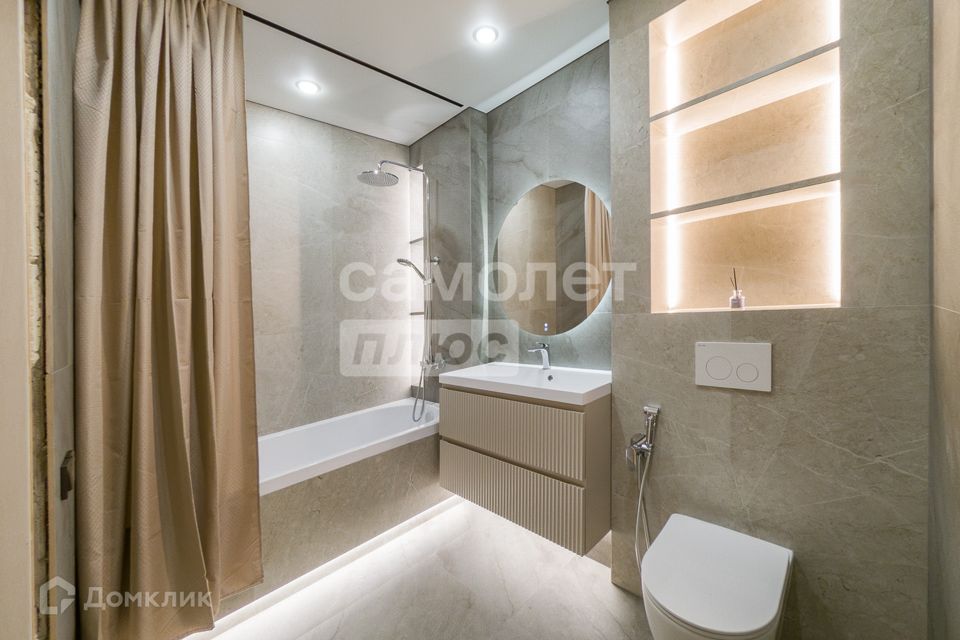 Продаётся 2-комнатная квартира, 69.58 м²