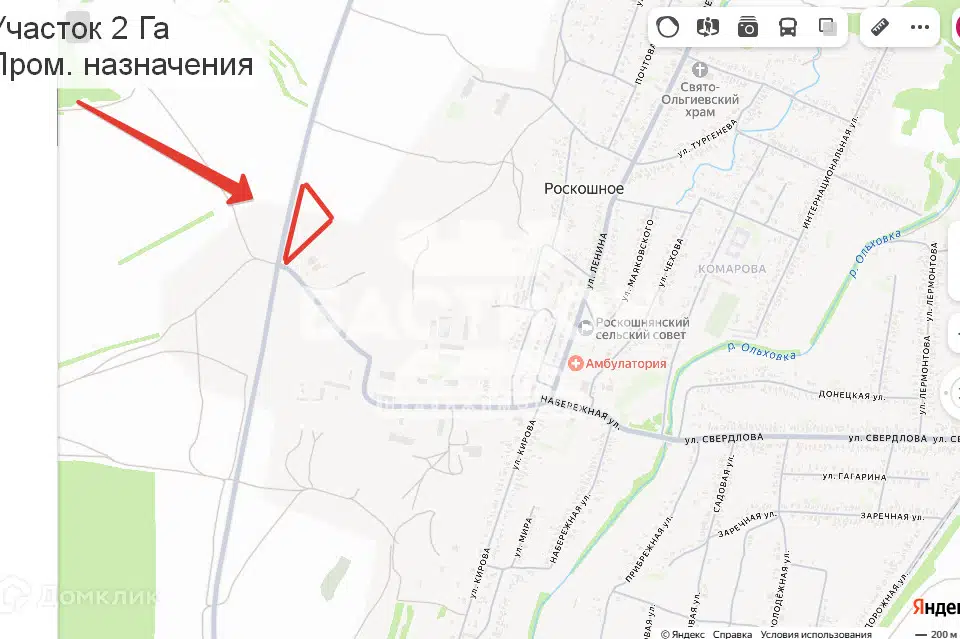 Продаётся земельный участок, 200 сот.