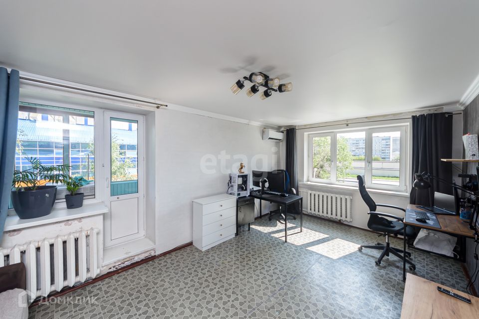 Продаётся 2-комнатная квартира, 55.5 м²