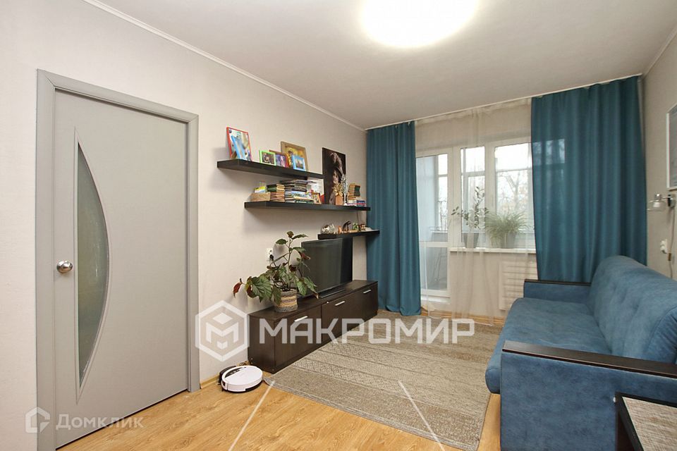 Продаётся 2-комнатная квартира, 43.7 м²