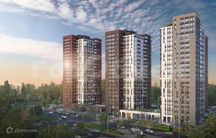 Продаётся 2-комнатная квартира, 51.3 м²