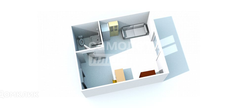 Сдаётся студия, 23 м²