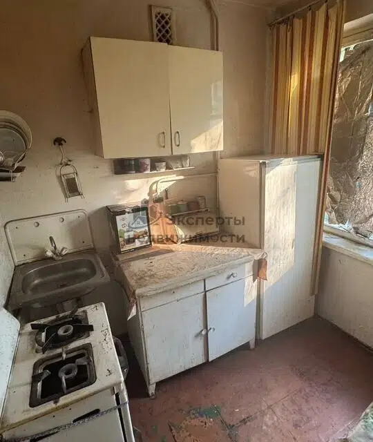 Продаётся 2-комнатная квартира, 44.3 м²