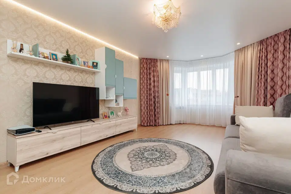 Продаётся 3-комнатная квартира, 104.4 м²