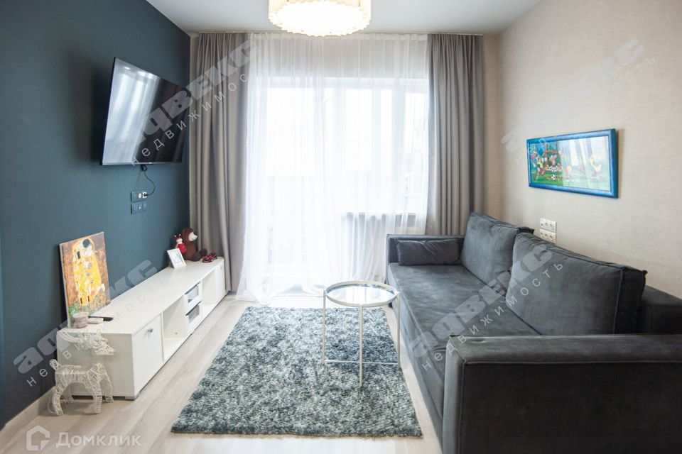 Продаётся 1-комнатная квартира, 48.7 м²