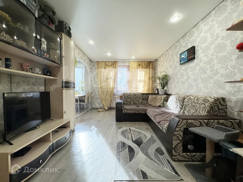 Продаётся 3-комнатная квартира, 60.6 м²